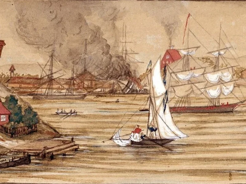 1829-Fredrik von Schantz - Un idillio in un arcipelago
